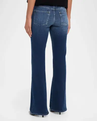Kobi Halperin Eden Flare-Leg Washed Denim Jeans | Thumbnail 3 Kobi Halperin Eden Flare-Leg Washed Denim Jeans | Thumbnail 3