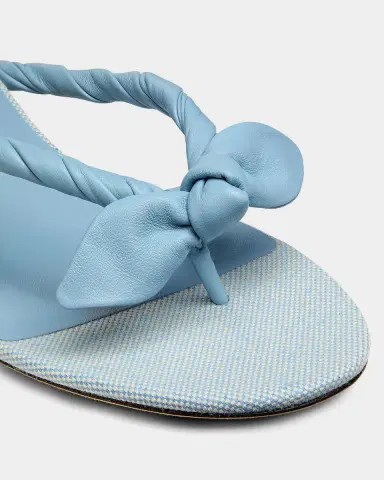 Jimmy Choo 35mm Liss Leather Bow Kitten-Heel Sandals | Thumbnail 4 Jimmy Choo 35mm Liss Leather Bow Kitten-Heel Sandals | Thumbnail 4