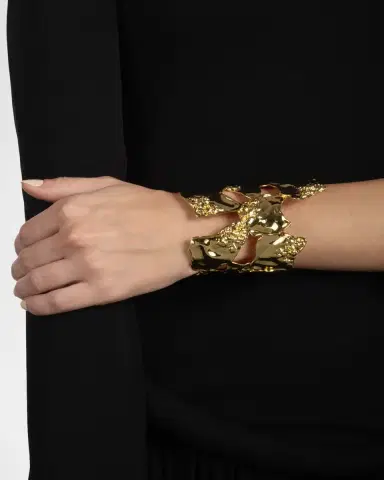 Alexis Bittar Brut Gold Reef Cuff Bracelet | Thumbnail 2 Alexis Bittar Brut Gold Reef Cuff Bracelet | Thumbnail 2