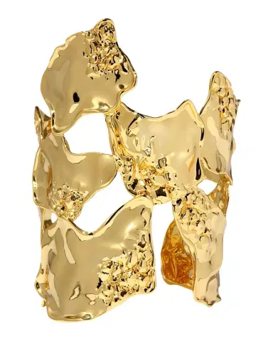 Alexis Bittar Brut Gold Reef Cuff Bracelet | Thumbnail 1 Alexis Bittar Brut Gold Reef Cuff Bracelet | Thumbnail 1