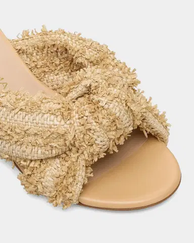 Stuart Weitzman 50mm Soplaya Knotted Mule Sandals | Thumbnail 3 Stuart Weitzman 50mm Soplaya Knotted Mule Sandals | Thumbnail 3