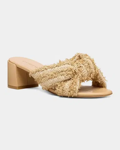 Stuart Weitzman 50mm Soplaya Knotted Mule Sandals | Thumbnail 4 Stuart Weitzman 50mm Soplaya Knotted Mule Sandals | Thumbnail 4