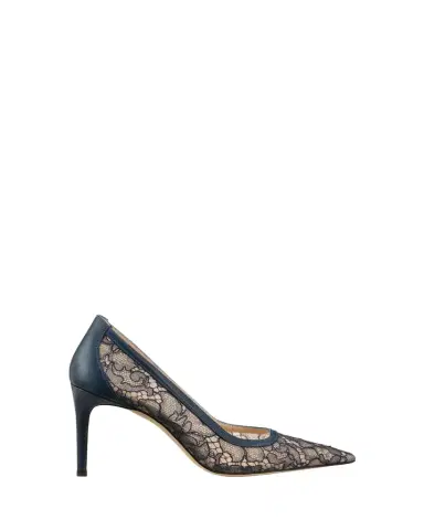 Stuart Weitzman 5mm Stuart Power Lace Pumps | Thumbnail 1 Stuart Weitzman 5mm Stuart Power Lace Pumps | Thumbnail 1