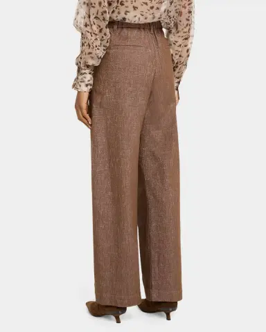 Brunello Cucinelli Sparkling Denim Pleated Straight-Leg Trousers | Thumbnail 2 Brunello Cucinelli Sparkling Denim Pleated Straight-Leg Trousers | Thumbnail 2