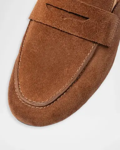 Bernardo Balda Suede Loafer Mules | Thumbnail 3 Bernardo Balda Suede Loafer Mules | Thumbnail 3