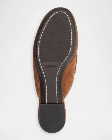 Bernardo Balda Suede Loafer Mules | Thumbnail 5 Bernardo Balda Suede Loafer Mules | Thumbnail 5