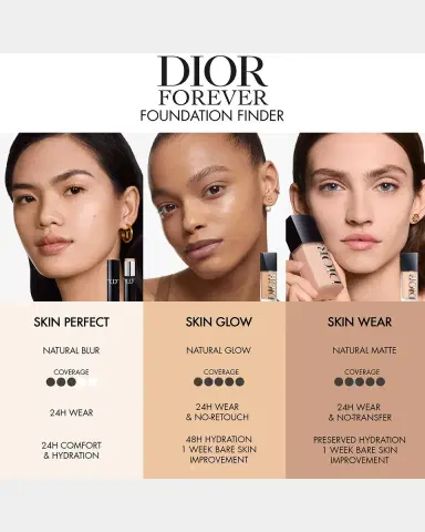 Dior Forever Skin Wear Matte Foundation | Thumbnail 7 Dior Forever Skin Wear Matte Foundation | Thumbnail 7