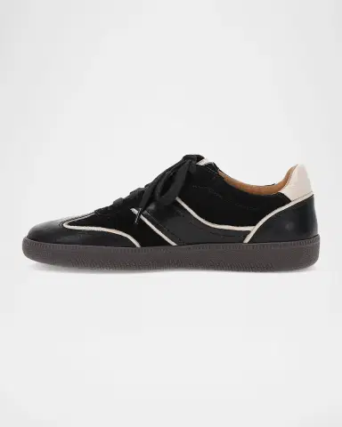 Frye Milly Mixed Leather Low-Top Sneakers | Thumbnail 3 Frye Milly Mixed Leather Low-Top Sneakers | Thumbnail 3