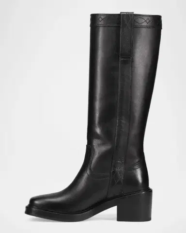 Frye Kate Leather Wide Calf Pull-On Boots | Thumbnail 3 Frye Kate Leather Wide Calf Pull-On Boots | Thumbnail 3