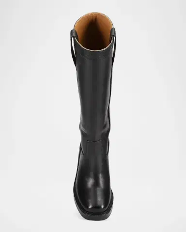 Frye Kate Leather Wide Calf Pull-On Boots | Thumbnail 5 Frye Kate Leather Wide Calf Pull-On Boots | Thumbnail 5