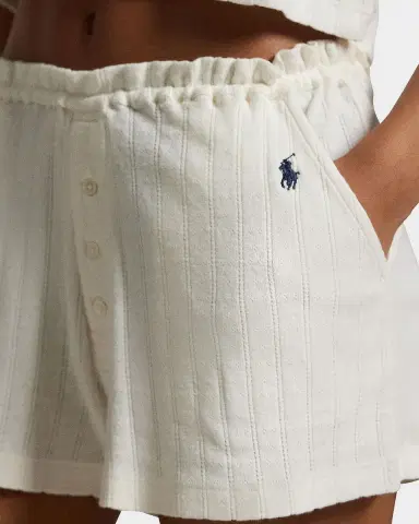 Polo Ralph Lauren Pointelle Cotton Tank & Short Sleep Set | Thumbnail 6 Polo Ralph Lauren Pointelle Cotton Tank & Short Sleep Set | Thumbnail 6