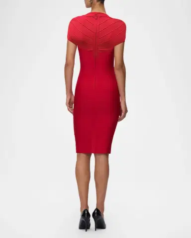 Hervé Léger The Premiere Knee-Length Dress | Thumbnail 3 Hervé Léger The Premiere Knee-Length Dress | Thumbnail 3
