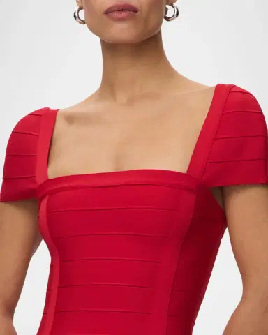 Hervé Léger The Premiere Knee-Length Dress | Thumbnail 5 Hervé Léger The Premiere Knee-Length Dress | Thumbnail 5