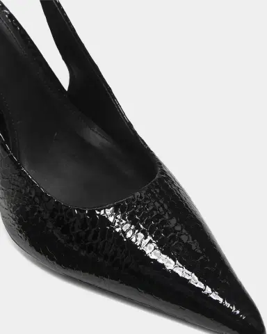 Schutz 90mm Paola Snake-Embossed Leather Slingback Pumps | Thumbnail 3 Schutz 90mm Paola Snake-Embossed Leather Slingback Pumps | Thumbnail 3
