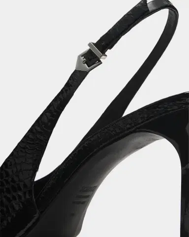 Schutz 90mm Paola Snake-Embossed Leather Slingback Pumps | Thumbnail 4 Schutz 90mm Paola Snake-Embossed Leather Slingback Pumps | Thumbnail 4