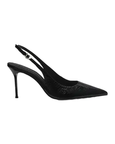 Schutz 90mm Paola Snake-Embossed Leather Slingback Pumps | Thumbnail 1 Schutz 90mm Paola Snake-Embossed Leather Slingback Pumps | Thumbnail 1