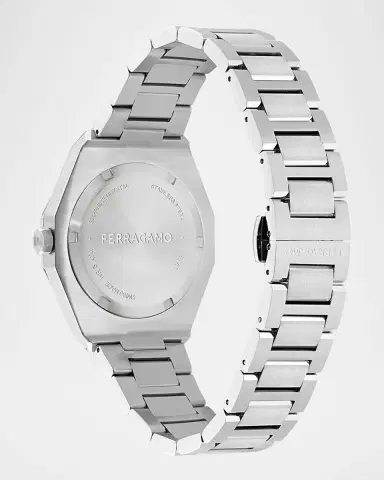 FERRAGAMO Men 's Ferragamo Edge Stainless Steel Bracelet Watch | Thumbnail 3 FERRAGAMO Men 's Ferragamo Edge Stainless Steel Bracelet Watch | Thumbnail 3