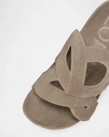 Loewe x Paula's Ibiza Men's Ease Monogram Suede Sandals | Thumbnail 5 Loewe x Paula's Ibiza Men's Ease Monogram Suede Sandals | Thumbnail 5