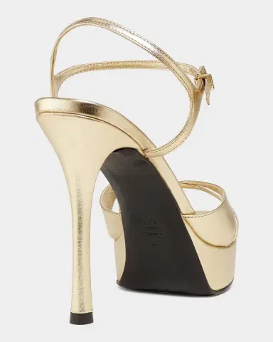 Schutz 120mm Maxine Metallic Leather Platform Sandals | Thumbnail 2 Schutz 120mm Maxine Metallic Leather Platform Sandals | Thumbnail 2
