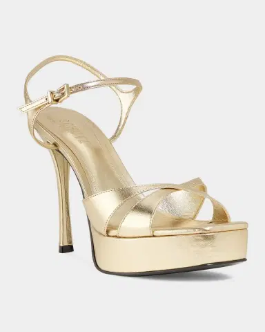 Schutz 120mm Maxine Metallic Leather Platform Sandals | Thumbnail 4 Schutz 120mm Maxine Metallic Leather Platform Sandals | Thumbnail 4