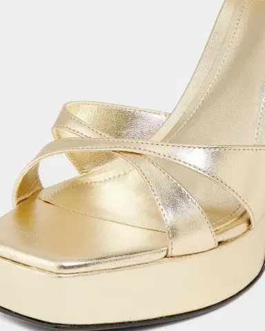Schutz 120mm Maxine Metallic Leather Platform Sandals | Thumbnail 5 Schutz 120mm Maxine Metallic Leather Platform Sandals | Thumbnail 5