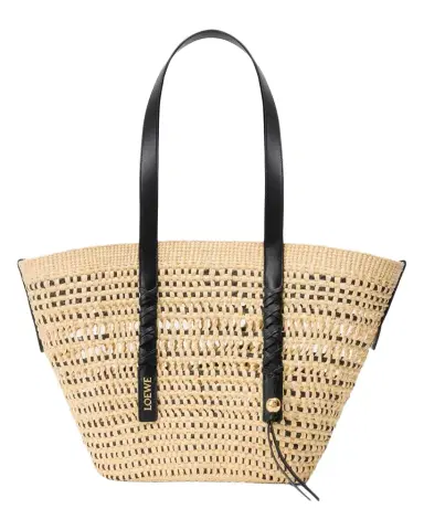Loewe x Paula's Ibiza Braid Medium Woven Basket Tote Bag | Thumbnail 1 Loewe x Paula's Ibiza Braid Medium Woven Basket Tote Bag | Thumbnail 1