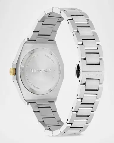 FERRAGAMO Men 's Ferragamo Edge Stainless Steel Bracelet Watch | Thumbnail 3 FERRAGAMO Men 's Ferragamo Edge Stainless Steel Bracelet Watch | Thumbnail 3