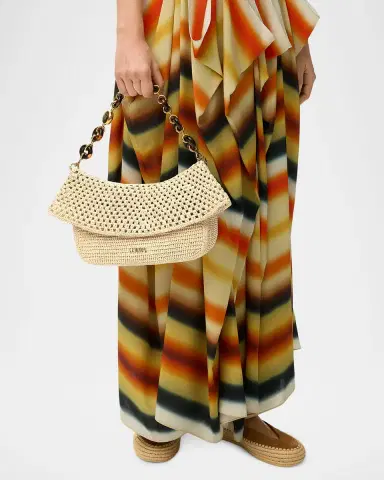 Loewe x Paula's Ibiza Ola Medium Bag in Raffia | Thumbnail 2 Loewe x Paula's Ibiza Ola Medium Bag in Raffia | Thumbnail 2