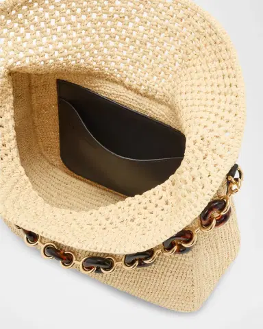 Loewe x Paula's Ibiza Ola Medium Bag in Raffia | Thumbnail 4 Loewe x Paula's Ibiza Ola Medium Bag in Raffia | Thumbnail 4