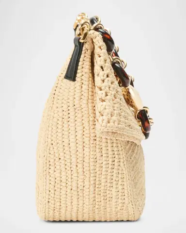 Loewe x Paula's Ibiza Ola Medium Bag in Raffia | Thumbnail 6 Loewe x Paula's Ibiza Ola Medium Bag in Raffia | Thumbnail 6