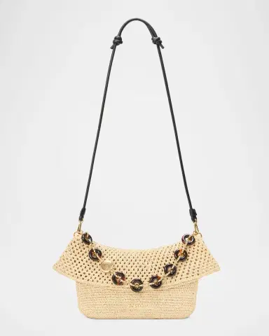 Loewe x Paula's Ibiza Ola Medium Bag in Raffia | Thumbnail 7 Loewe x Paula's Ibiza Ola Medium Bag in Raffia | Thumbnail 7