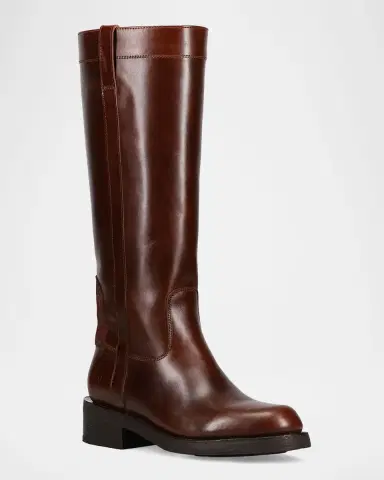 Frye Viv Tall Leather Riding Boots | Thumbnail 2 Frye Viv Tall Leather Riding Boots | Thumbnail 2