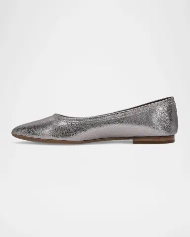 Frye Heather Metallic Leather Ballerina Flats | Thumbnail 3 Frye Heather Metallic Leather Ballerina Flats | Thumbnail 3