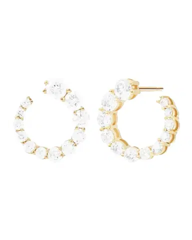 Melissa Kaye 18K Aria Statement Earrings with Diamonds | Thumbnail 1 Melissa Kaye 18K Aria Statement Earrings with Diamonds | Thumbnail 1