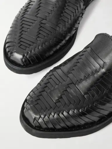 Yuketen + Chamula Alejandro Woven Leather Huarache Sandals | Thumbnail 5 Yuketen + Chamula Alejandro Woven Leather Huarache Sandals | Thumbnail 5
