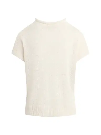 Favorite Daughter Women's The Stevie Linen Short-Sleeve Sweater | Thumbnail 2 Favorite Daughter Women's The Stevie Linen Short-Sleeve Sweater | Thumbnail 2