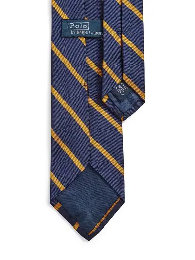 Polo Ralph Lauren Men's Striped Bar Silk Tie | Thumbnail 2 Polo Ralph Lauren Men's Striped Bar Silk Tie | Thumbnail 2