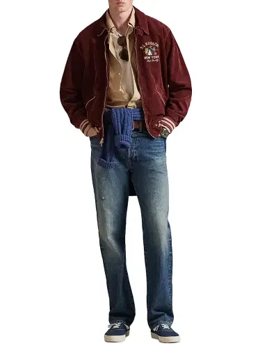 Polo Ralph Lauren Men's 3X1 Rigid Kensington Straight-Leg Jeans | Thumbnail 2 Polo Ralph Lauren Men's 3X1 Rigid Kensington Straight-Leg Jeans | Thumbnail 2