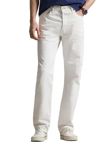 Polo Ralph Lauren Men's 3X1 Rigid Matheo Straight-Leg Jeans - Matheo Ceramic | Thumbnail 3 Polo Ralph Lauren Men's 3X1 Rigid Matheo Straight-Leg Jeans - Matheo Ceramic | Thumbnail 3