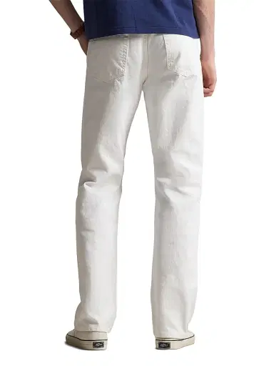 Polo Ralph Lauren Men's 3X1 Rigid Matheo Straight-Leg Jeans - Matheo Ceramic | Thumbnail 5 Polo Ralph Lauren Men's 3X1 Rigid Matheo Straight-Leg Jeans - Matheo Ceramic | Thumbnail 5