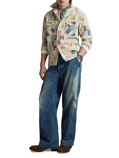 Polo Ralph Lauren Men's Country Patchwork Shirt | Thumbnail 2 Polo Ralph Lauren Men's Country Patchwork Shirt | Thumbnail 2