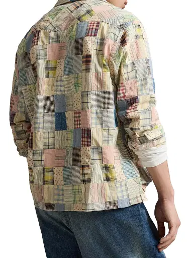 Polo Ralph Lauren Men's Country Patchwork Shirt | Thumbnail 4 Polo Ralph Lauren Men's Country Patchwork Shirt | Thumbnail 4