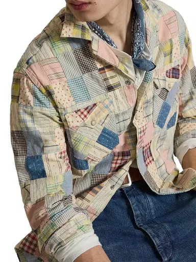 Polo Ralph Lauren Men's Country Patchwork Shirt | Thumbnail 6 Polo Ralph Lauren Men's Country Patchwork Shirt | Thumbnail 6