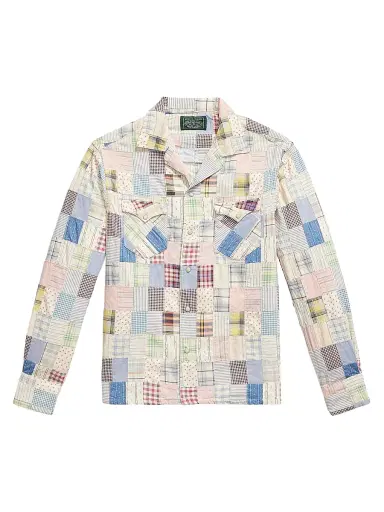 Polo Ralph Lauren Men's Country Patchwork Shirt | Thumbnail 1 Polo Ralph Lauren Men's Country Patchwork Shirt | Thumbnail 1