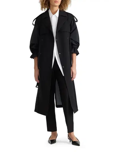 Mackage Women's Zononmi Double-Breasted Trench Coat | Thumbnail 2 Mackage Women's Zononmi Double-Breasted Trench Coat | Thumbnail 2