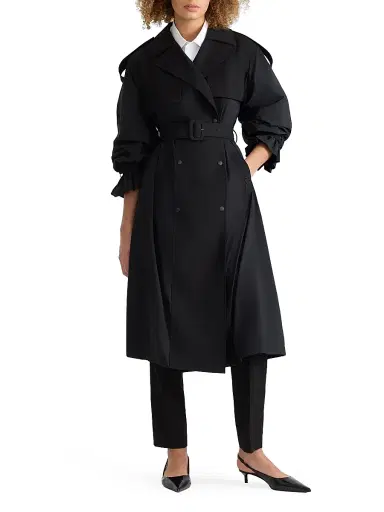 Mackage Women's Zononmi Double-Breasted Trench Coat | Thumbnail 3 Mackage Women's Zononmi Double-Breasted Trench Coat | Thumbnail 3