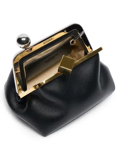 Jacquemus Women's Le Berlingot Leather Clutch | Thumbnail 3 Jacquemus Women's Le Berlingot Leather Clutch | Thumbnail 3