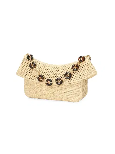 Loewe Women's x Paula's Ibiza Ola Medium Raffia Shoulder Bag - Natural | Thumbnail 5 Loewe Women's x Paula's Ibiza Ola Medium Raffia Shoulder Bag - Natural | Thumbnail 5