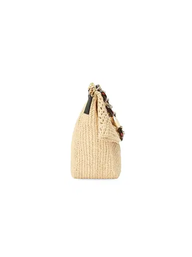 Loewe Women's x Paula's Ibiza Ola Medium Raffia Shoulder Bag - Natural | Thumbnail 6 Loewe Women's x Paula's Ibiza Ola Medium Raffia Shoulder Bag - Natural | Thumbnail 6