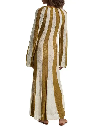 Zimmermann Women's Mahon Splice Stripe Maxi Dress | Thumbnail 5 Zimmermann Women's Mahon Splice Stripe Maxi Dress | Thumbnail 5
